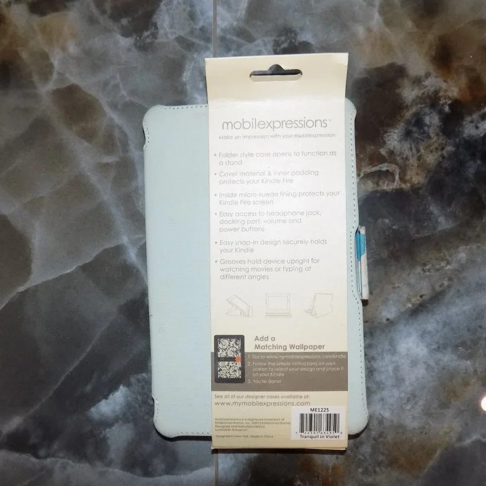 Mobilexpressions Kindle Fire Folio Case NEW